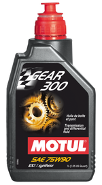 Motul 105777 FITS: 1L Transmission GEAR 300 75W90 Synthetic Ester Gear Oils