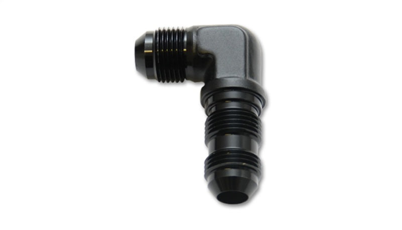 Vibrant 10609 FITS: -4AN Bulkhead Adapter 90 Degree Elbow Fitting Anodized Black Only Fittings