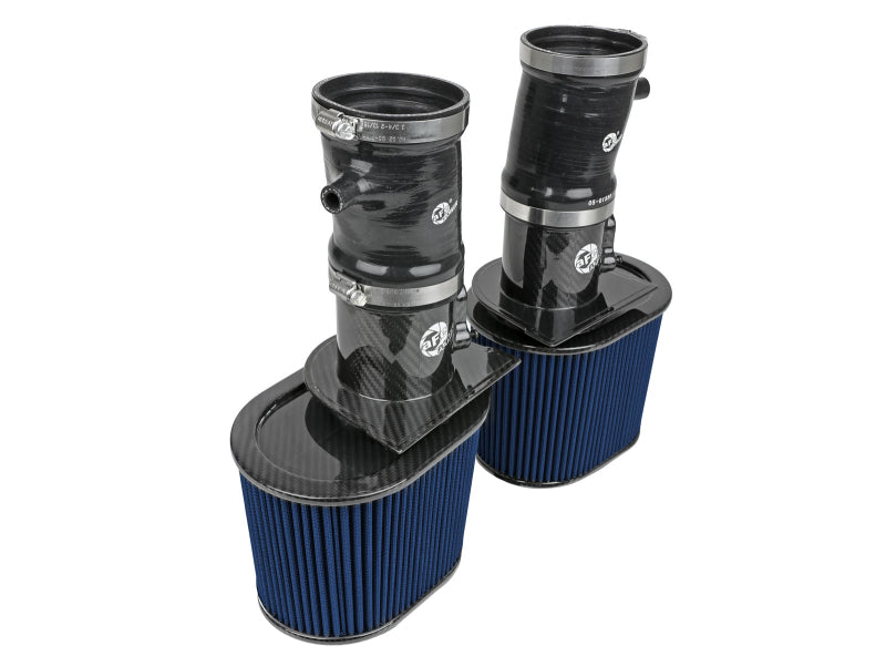 aFe 57-10012R FITS: 15-21 Lamborghini Huracan V10-5.2L Track Series Intake System w/ Pro 5R Filter Cold Air Intakes