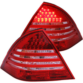 ANZO 221151 FITS: 2001-2004 Mercedes Benz C Class W203 Taillights Red/Smoke Tail Lights