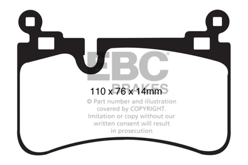 EBC DP31839C Brake Pads - Performance