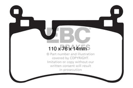 EBC DP31839C Brake Pads - Performance