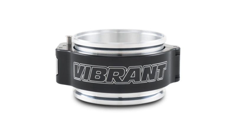 Vibrant 32516 FITS: 3in O.D. Aluminized HD 2.0 Clamp Assembly Anodized Black Clamps