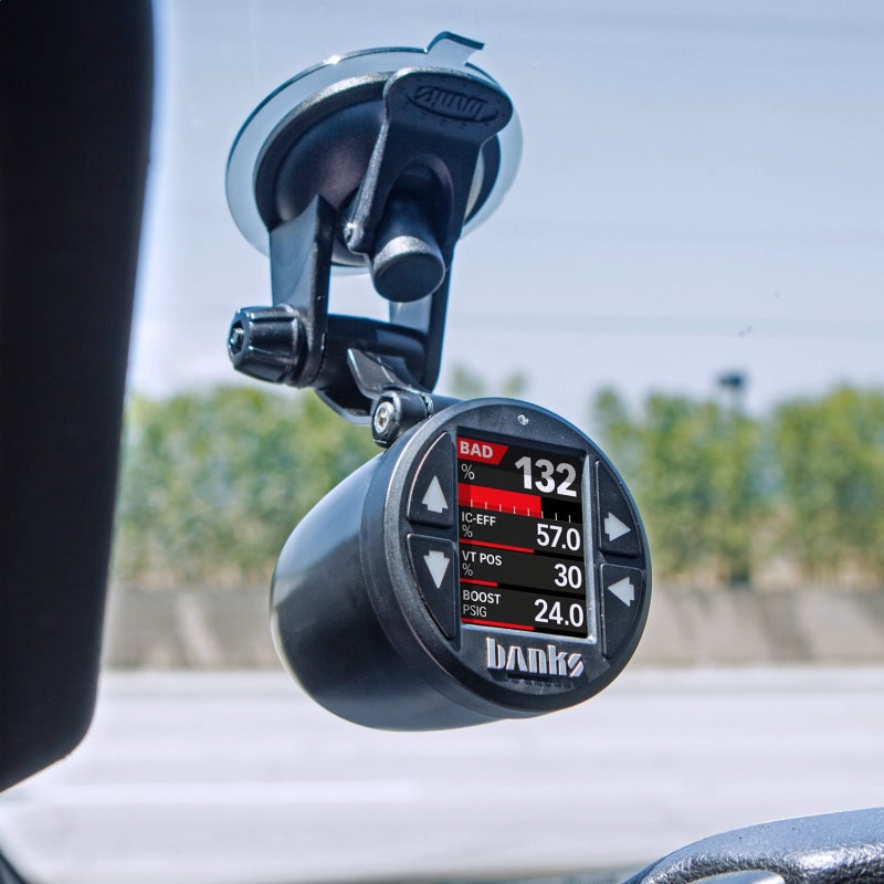 Banks Power 63341 FITS: 52mm Single Gauge Pod Kit w/ Sticky Base Gauge Pods