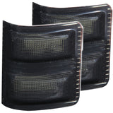 ANZO 861103 FITS: LED Mirror Lights 2008-2015 Ford F-250 LED Mirror Lights Smoke w/ Amber LED Lights Corner