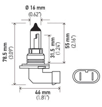 Load image into Gallery viewer, Hella LAH71070602 FITS: Optilux HB4 9006 12V/55W XY Xenon Yellow Bulb Bulbs