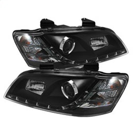 SPYDER 5011626 FITS: Pontiac G8 08-09 Projector Headlights DRL Black High H1 Low H7 PRO-YD-PG808-DRL-BK Headlights