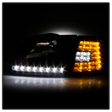 Load image into Gallery viewer, SPYDER 5014184 FITS:xTune Ford F150 97-03 Crystal Headlights w/ Clear LED Corners Black HD-ON-FF15097-LED-SET-BK Headlights