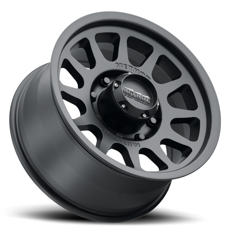 Method Wheels MR70378587500 FITS:Method MR703 17x8.5 0mm Offset 8x170 130.81mm CB Matte Black Wheel Wheels Cast