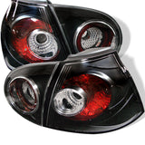 SPYDER 5008152 FITS: Volkswagen Golf V 06-09 Euro Style Tail Lights Black ALT-YD-VG03-BK Tail Lights