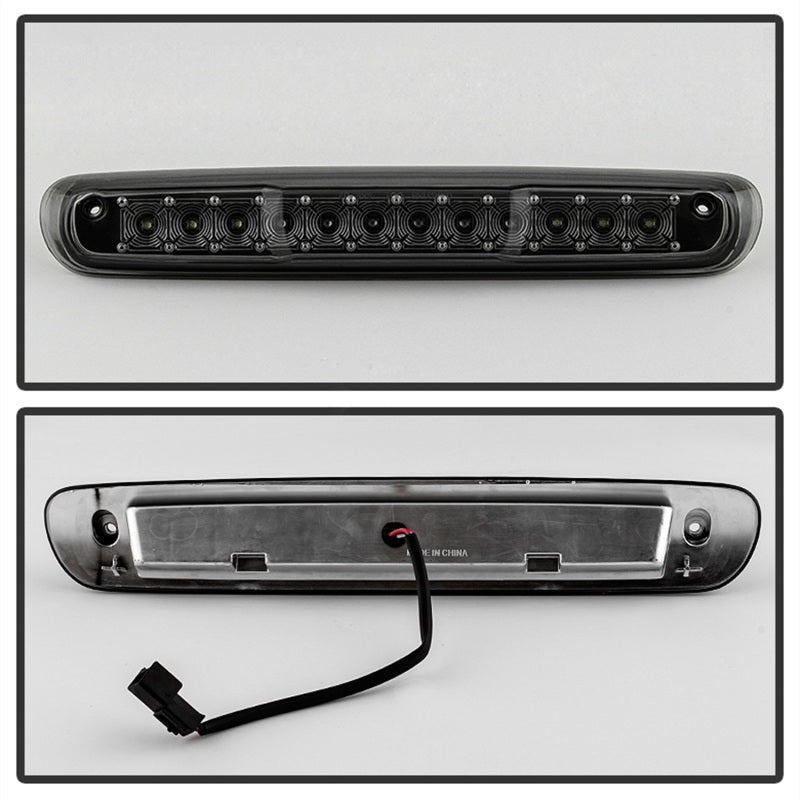 SPYDER 9032882 FITS:xTune Chevy Silverado 07-13 / GMC Sierra 07-13 LED 3RD Brake Light Smoked BKL-CSIL07-LED-SM Brake Lights