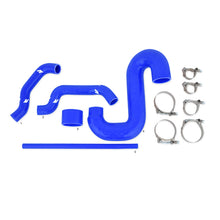 Load image into Gallery viewer, Mishimoto MMTMIC-WRX-01SLBL FITS: Intercoolers FITS: Subaru 02-07 WRX/04-07 STi Top-Mount Intercooler Kit Powder Coated Silver &amp; Blue Hoses Intercoolers