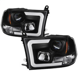 SPYDER 5084811 FITS: 09-16 Dodge Ram 1500 Version 2 Headlights Light Bar DRL Black PRO-YD-DR09V2-LBDRL-BK Headlights