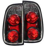 ANZO 211126 FITS: 2000-2006 Toyota Tundra Taillights Black (Regular & Access Cab Models Only) Tail Lights