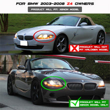 Load image into Gallery viewer, SPYDER 5029676 FITS: BMW Z4 03-08 Projector Headlights Xenon/HID Model Only LED Halo Black PRO-YD-BMWZ403-HID-BK Headlights