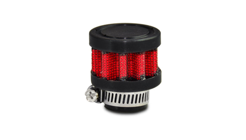 Vibrant 2139 FITS: Crankcase Breather Filter 35mm OD / 5/8in. (15mm) Inlet ID / 1.5in. Tall Air Filters Universal Fit