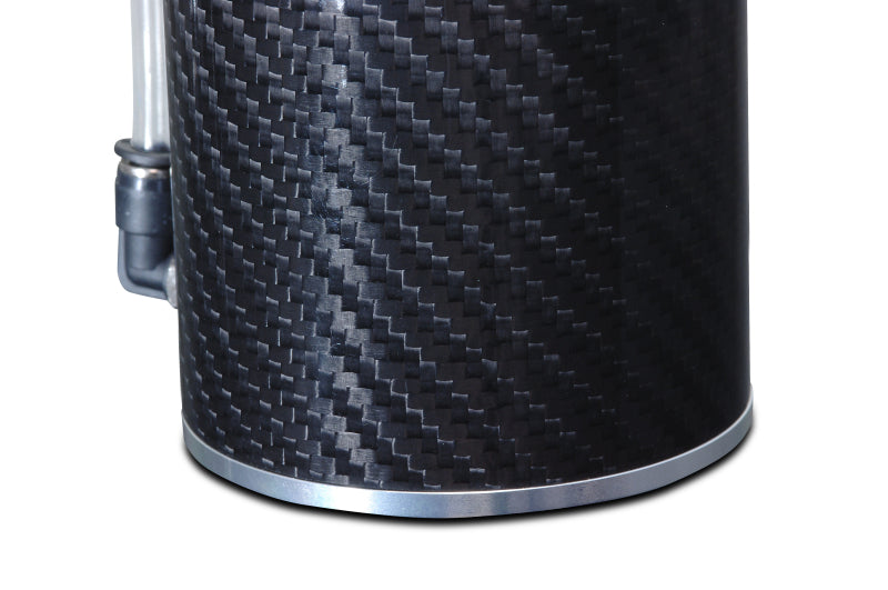 Mishimoto MMOCC-CF FITS: Fittings FITS: Carbon Fiber Oil Catch Can 10mm Fittings Fittings