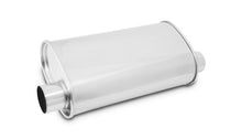 Load image into Gallery viewer, Vibrant 1129 FITS: StreetPower Oval Muffler 5in x 9in x 15in 2.5in inlet/outlet (Offset-Offset Same Side) Muffler