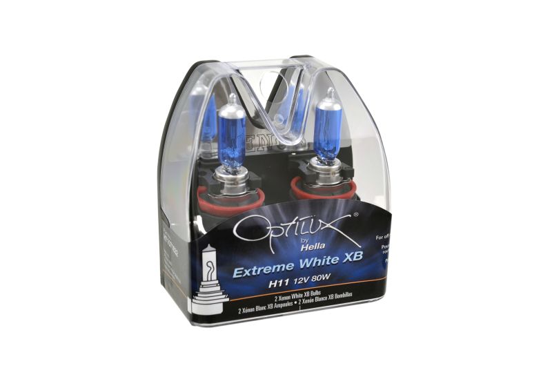 Hella LAH71071032 FITS: Optilux XB Extreme Type H11 12V 80W Blue Bulbs Pair Bulbs