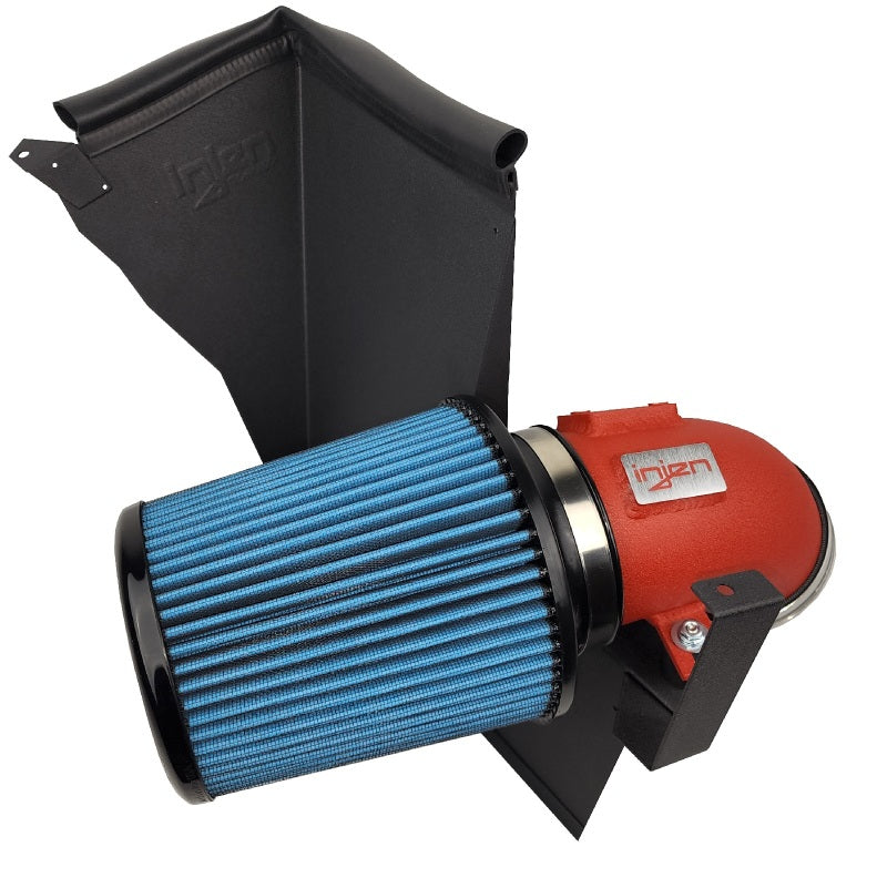 Injen SP1140WR FITS: Cold Air Intakes FITS: 2020 BMW M340i SP Short Ram Air Intake System Wrinkle Red Finish Cold Air Intakes