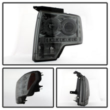 Load image into Gallery viewer, SPYDER 5010254 FITS: Ford F150 09-14 Projector Headlights Halogen Model- LED Halo LED Smke PRO-YD-FF15009-HL-SM Headlights