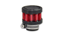 Load image into Gallery viewer, Vibrant 2139 FITS: Crankcase Breather Filter 35mm OD / 5/8in. (15mm) Inlet ID / 1.5in. Tall Air Filters Universal Fit