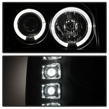 Load image into Gallery viewer, SPYDER 5010605 FITS: GMC Sierra 1500/GMC Sierra Denali 08-13 Projector LED Halo- LED Blk PRO-YD-GS07-HL-BK Headlights