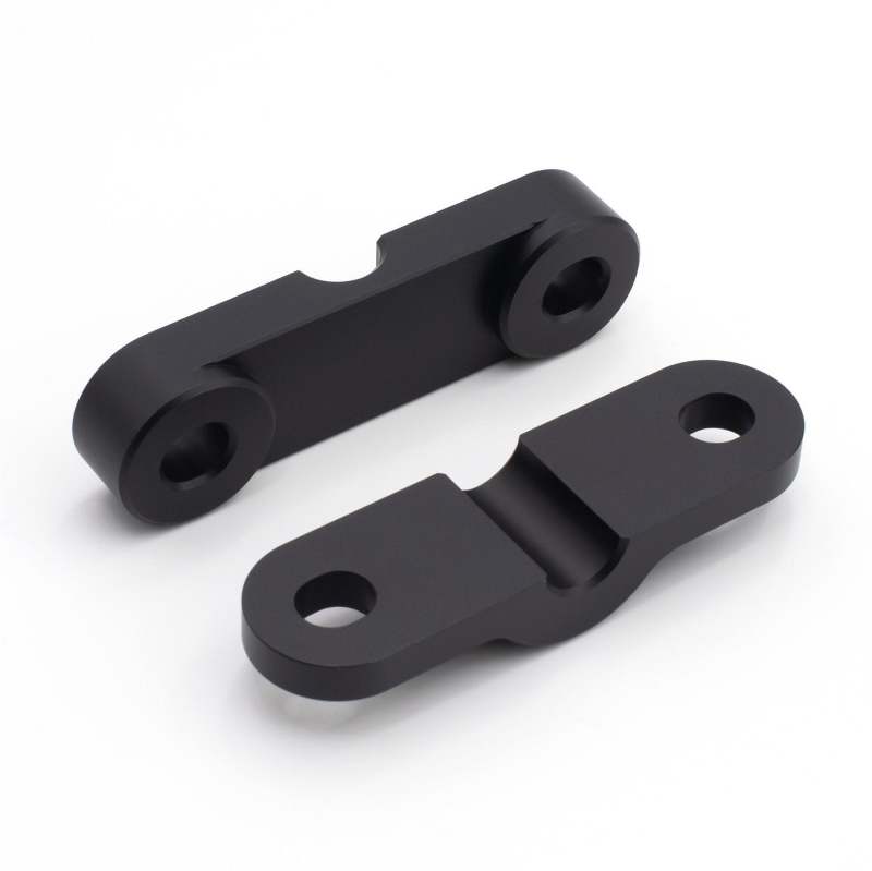 BLOX Racing BXAC-00321-BK FITS: 2-Pc Solid Shifter Bushing Kit Rear Civic Integra Black Shifter Bushings