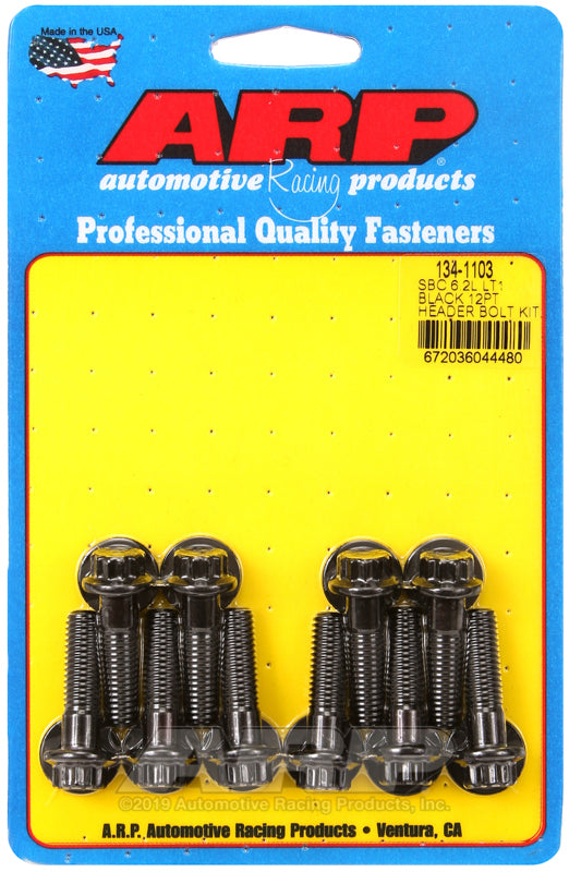 ARP 134-1103 FITS: SBC 6.2L LT1 12pt Header Bolt Kit Hardware Kits Other