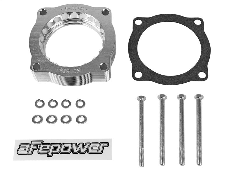 aFe 46-31001 FITS: Silver Bullet Throttle Body Spacer N62 Only BMW (E53) 04-09 5series (E60) 04-09 6series (E63/64) Throttle Body Spacers