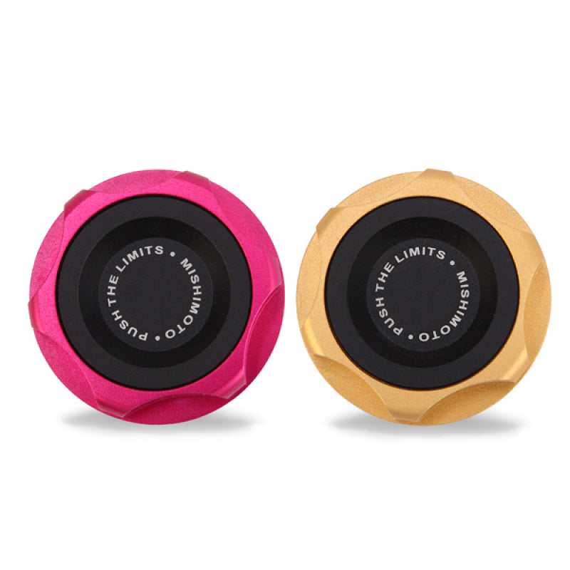 Mishimoto MMOFC-SUB-GD FITS: Oil Caps FITS: Subaru Oil FIller Cap Gold Oil Caps