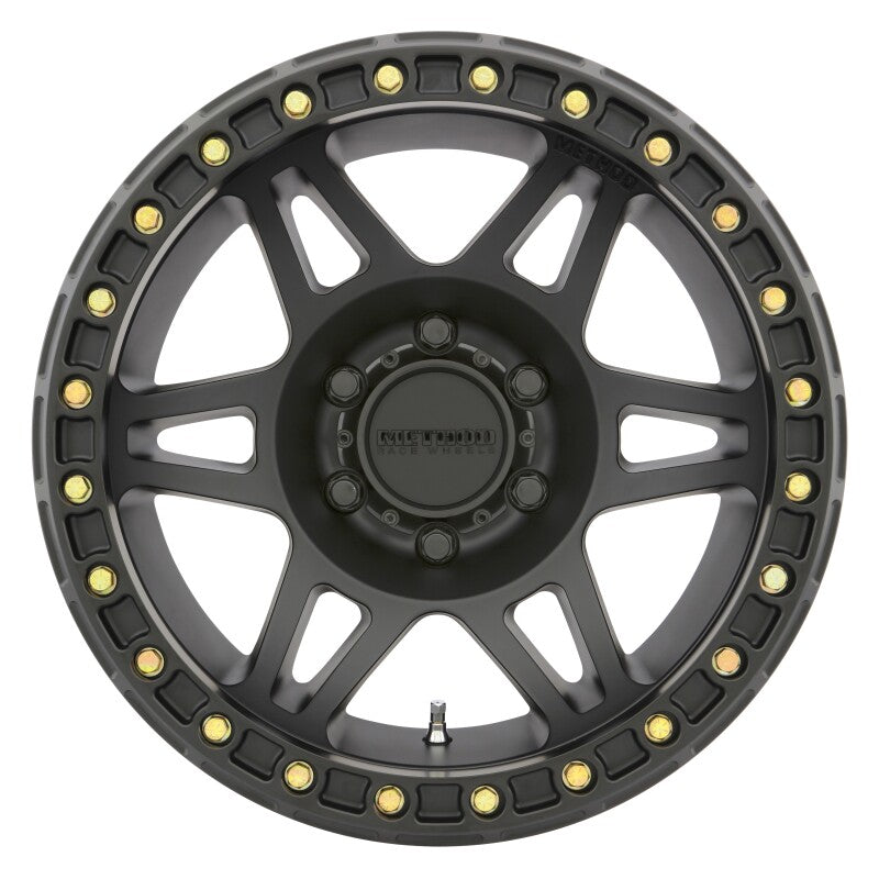 Method Wheels MR10679060544B FITS:Method MR106 Beadlock 17x9 -44mm Offset 6x5.5 108mm CB Matte Black w/BH-H24125 Wheel Wheels Cast