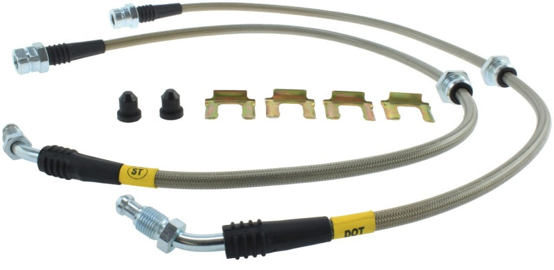 Stoptech 950.33013 FITS:StopTech 04 VW Golf R32 AWD Front Stainless Steel Brake Line Kit Brake Line Kits