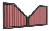 K&N Engineering 33-3171 FITS:K&N 20-22 BMW M3 L6 3.0L F/I Replacement Air Filter Air Filters Drop In