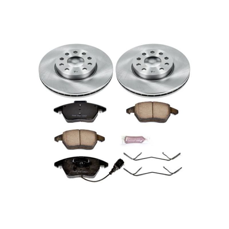 PowerStop KOE4623 FITS:Power Stop 10-12 Audi A3 Front Autospecialty Brake Kit Brake Kits OE