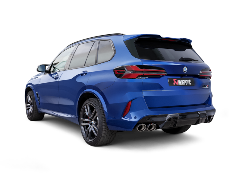 Akrapovic S-BM/T/35H FITS: 2024+ BMW X5M / X6M (Face Lift) Slip-On Line (Titanium) Muffler