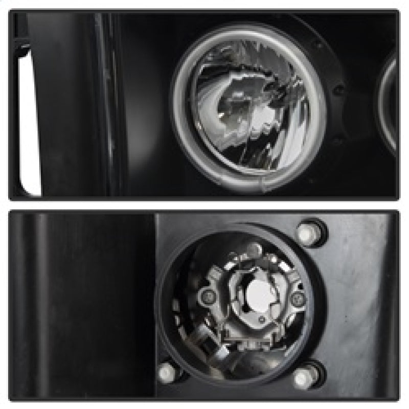 SPYDER 5009951 FITS: Dodge Ram 1500 02-05 03-05 Projector Headlights CCFL Halo LED Blk PRO-YD-DR02-CCFL-BK Headlights