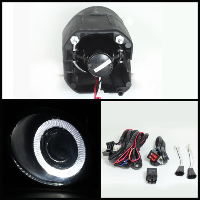 SPYDER 5070463 FITS: Nissan Maxima 00-01/Frontier 01-04 Projector Fog Lights w/swch Smke FL-P-NM00-HL-SM Fog Lights