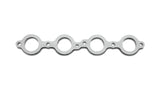 Vibrant T304 SS Exh Manifold Flange for GM LS1/LS2/LS3/LS6/L92 motor 3/8in Thick (SOLD IN PAIRS)
