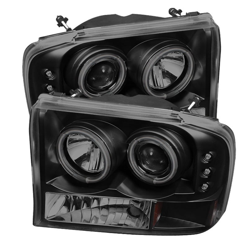 SPYDER 5010360 FITS: Ford F250 Super Duty 99-04 Projector Version 2 LED Halo LED Chrm PRO-YD-FF25099-1P-G2-C Headlights