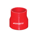 Mishimoto MMCP-2530RD FITS: 2.5 to 3.0 Inch Red Transition Coupler Silicone Couplers & Hoses