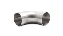 Vibrant 13352 FITS: 3.0in OD 4.33in Tangent Length T304 SS 90 Deg Mandrel Bend w/Extended Leg Length Steel Tubing