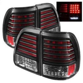 SPYDER 5007537 FITS: Toyota Land Cruiser 98-05 LED Tail Lights Black ALT-YD-TLAN98-LED-BK Tail Lights