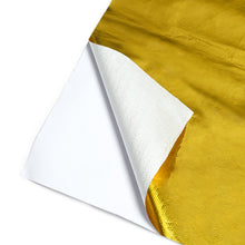 Load image into Gallery viewer, Mishimoto MMHP-GRB-1224 FITS: Thermal Tape FITS: Gold Reflective Barrier w/ Adhesive Backing 12 inches x 24 inches Thermal Tape