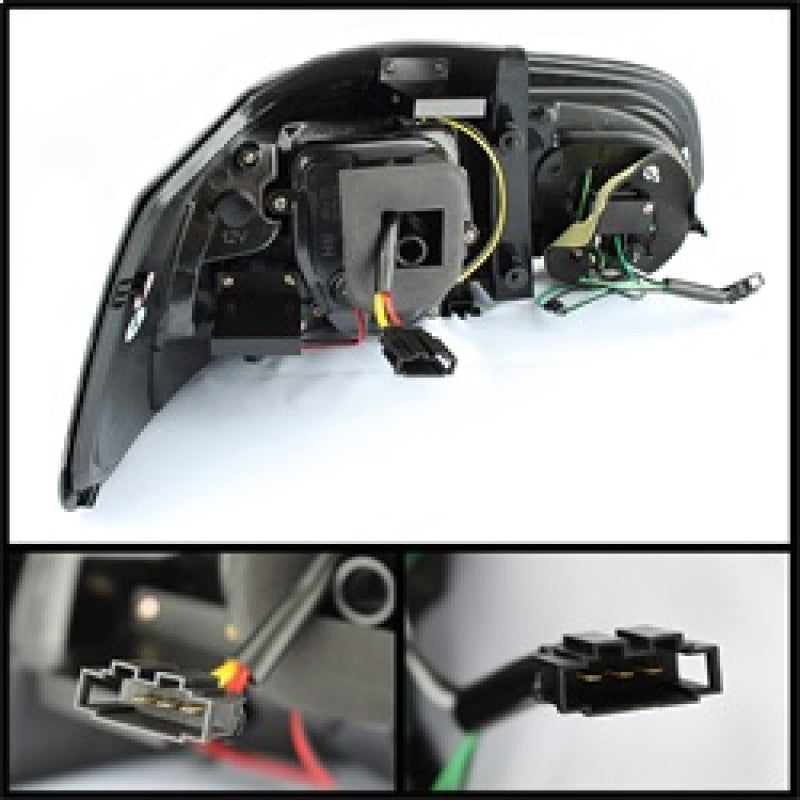 SPYDER 5071767 FITS: Volkswagen Golf/GTI 10-13 G2 Type With Light Bar LED Tail Lights Black ALT-YD-VG10-LED-G2-BK Tail Lights