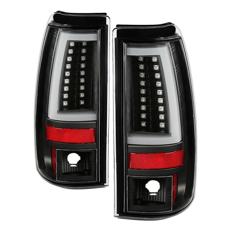SPYDER 5085849 FITS: 03-06 Chevy Silverado (Does Not Fit Stepside) LED Tail Lights All Black ALT-YD-CS03V2-LED Tail Lights