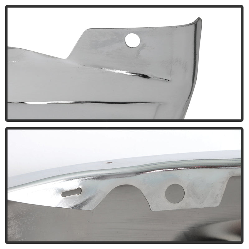 SPYDER 9948497 FITS: Dodge Ram 1500 14-18 Bottom w/Sensor w/Fog Light Hole Front Bumper Chrome (OEM 68160857AA) Bumper Accessories