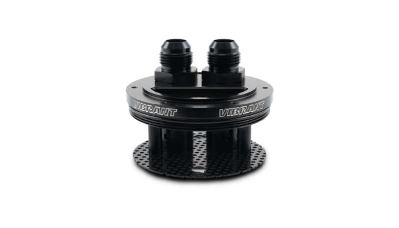 Vibrant 12786 FITS: 2-Port Catch Can Lid Assembly Oil Catch Cans