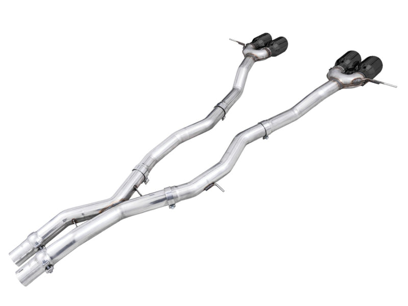 AWE Tuning 3020-42482 FITS: -AWE Track Edition Catback Exhaust for BMW G8X M3/M4 Diamond Black Tips Catback