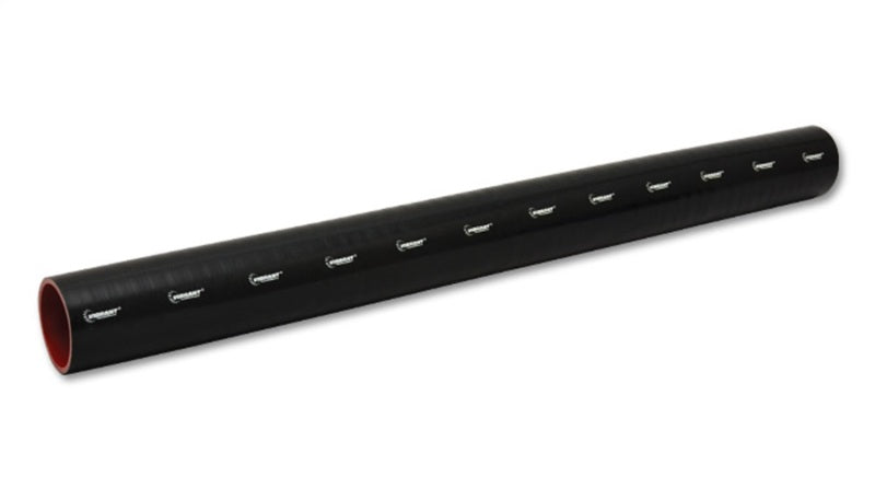 Vibrant 2713 FITS: 4 Ply Reinforced Silicone Straight Hose Coupling 2.75in I.D. x 36in long (BLACK) Silicone Couplers & Hoses
